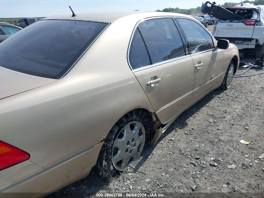 2001 Lexus Ls 430 VIN: JTHBN30F710043542 Lot: 39562788