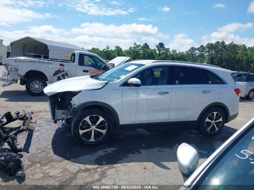 2018 Kia Sorento 3.3L Ex VIN: 5XYPH4A59JG396935 Lot: 39562789