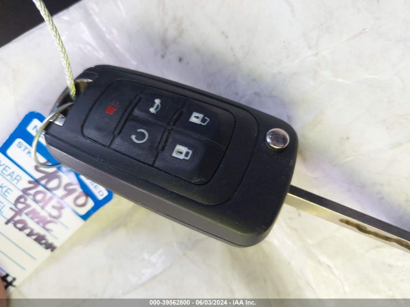 2013 GMC Terrain Sle-1 VIN: 2GKALMEK1D6325187 Lot: 39562800