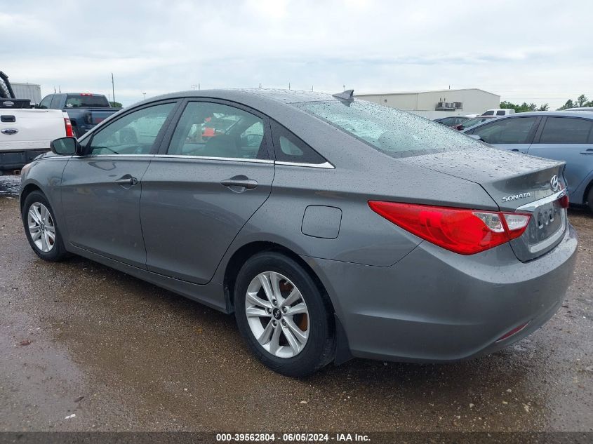 2013 Hyundai Sonata Gls VIN: 5NPEB4ACXDH787564 Lot: 39562804