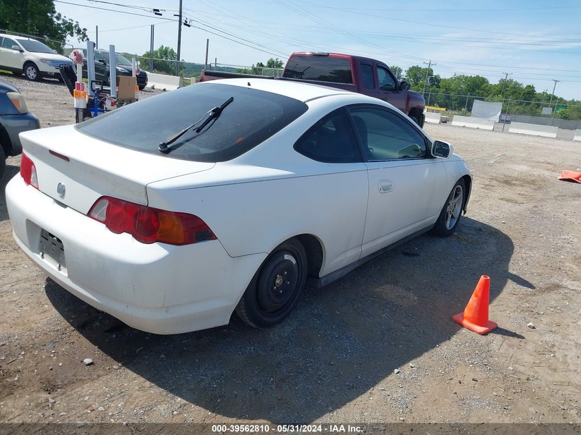 2002 Acura Rsx VIN: JH4DC54832C034651 Lot: 39562810