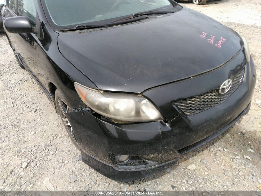 2010 Toyota Corolla S VIN: 2T1BU4EE8AC499372 Lot: 39562813