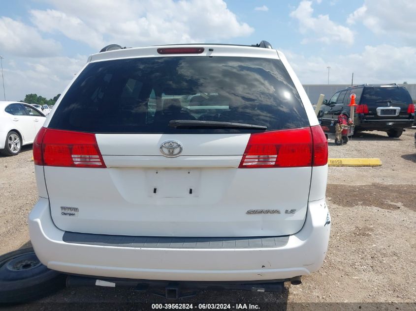 2004 Toyota Sienna Le VIN: 5TDZA23C24S068910 Lot: 39562824