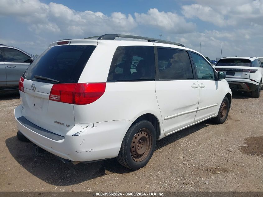 2004 Toyota Sienna Le VIN: 5TDZA23C24S068910 Lot: 39562824