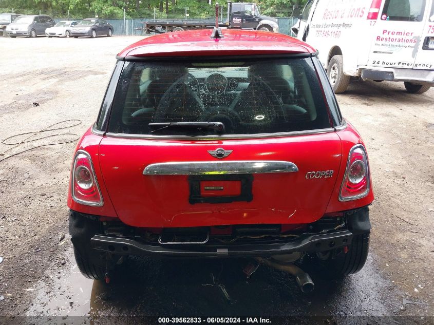 2011 Mini Cooper VIN: WMWSU3C57BT091191 Lot: 39562833