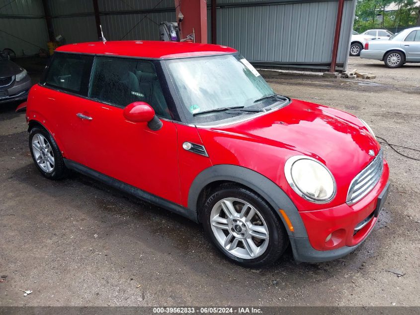 2011 Mini Cooper VIN: WMWSU3C57BT091191 Lot: 39562833