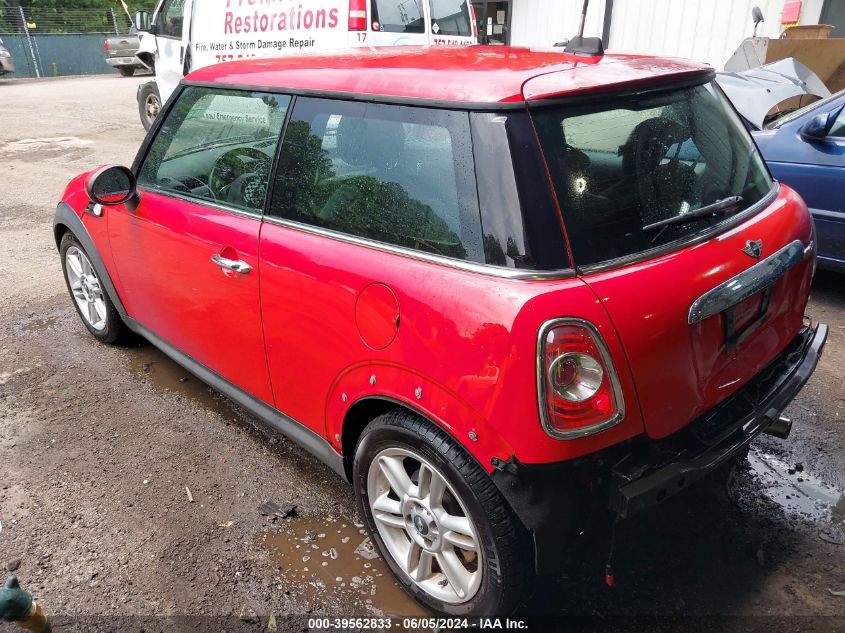 2011 Mini Cooper VIN: WMWSU3C57BT091191 Lot: 39562833