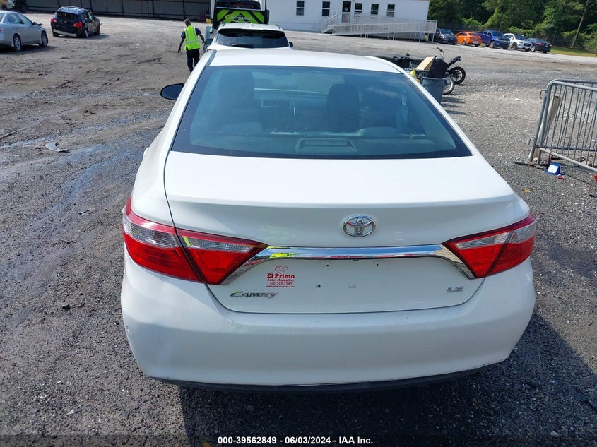2015 Toyota Camry Le VIN: 4T4BF1FK9FR459990 Lot: 39562849