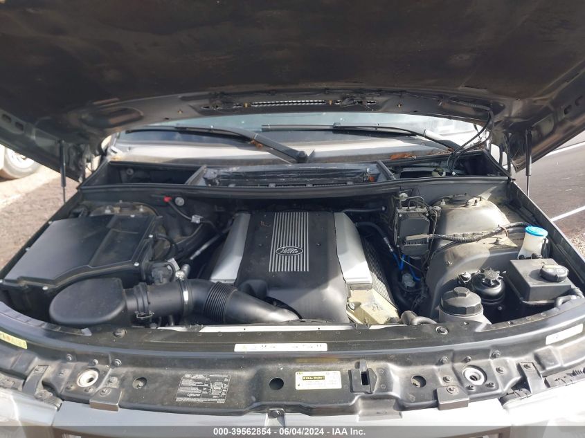 2004 Land Rover Range Rover Hse VIN: SALME11404A172029 Lot: 39562854