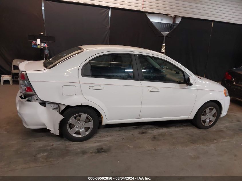 2010 Chevrolet Aveo Lt VIN: KL1TD5DE4AB125519 Lot: 39562856