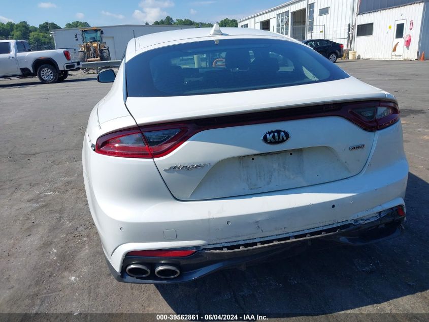 2019 Kia Stinger VIN: KNAE15LA3K6051171 Lot: 39562861