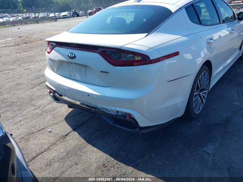 2019 Kia Stinger VIN: KNAE15LA3K6051171 Lot: 39562861