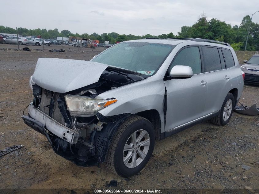 2012 Toyota Highlander Se V6 VIN: 5TDBK3EH9CS168370 Lot: 39562866