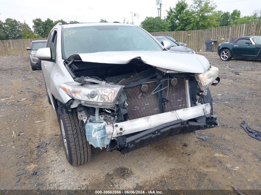 2012 Toyota Highlander Se V6 VIN: 5TDBK3EH9CS168370 Lot: 39562866