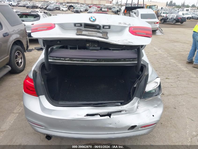 2016 BMW 320I VIN: WBA8A9C55GK618499 Lot: 39562870