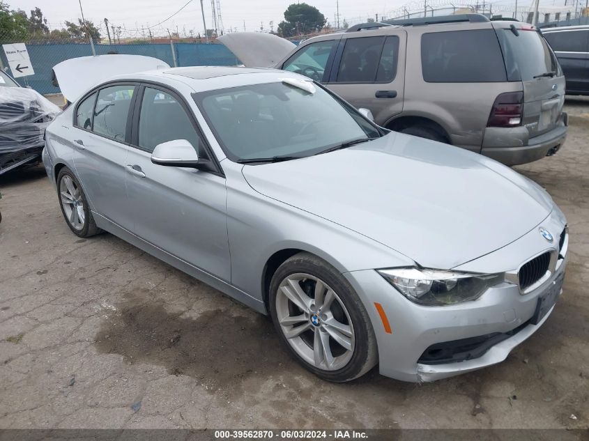 2016 BMW 320I VIN: WBA8A9C55GK618499 Lot: 39562870