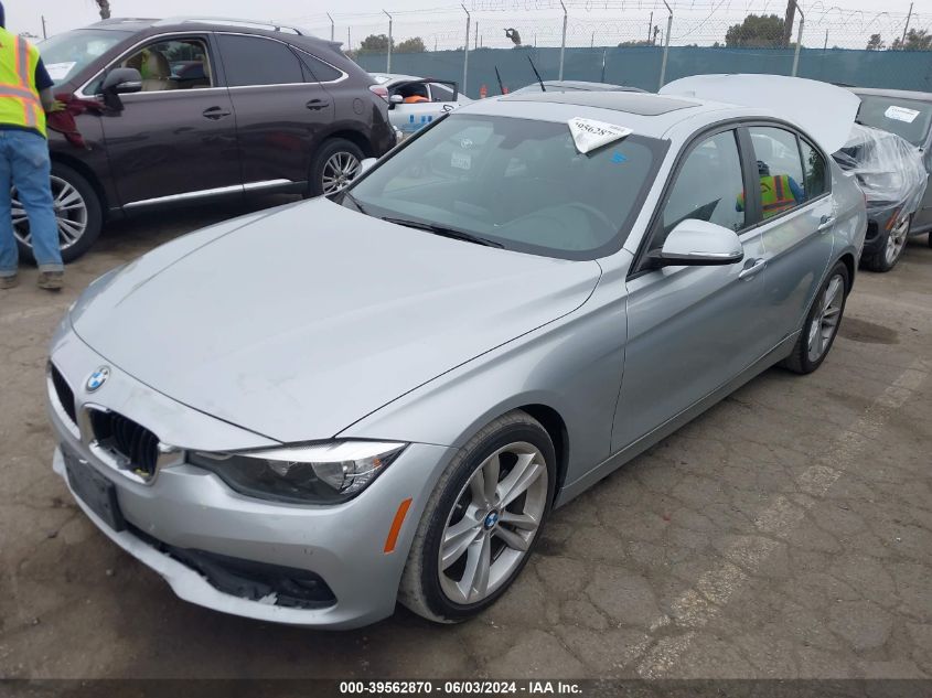 2016 BMW 320I VIN: WBA8A9C55GK618499 Lot: 39562870