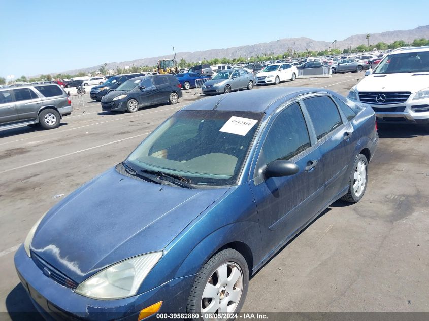 2001 Ford Focus Zts VIN: 1FAFP38311W221407 Lot: 39562880