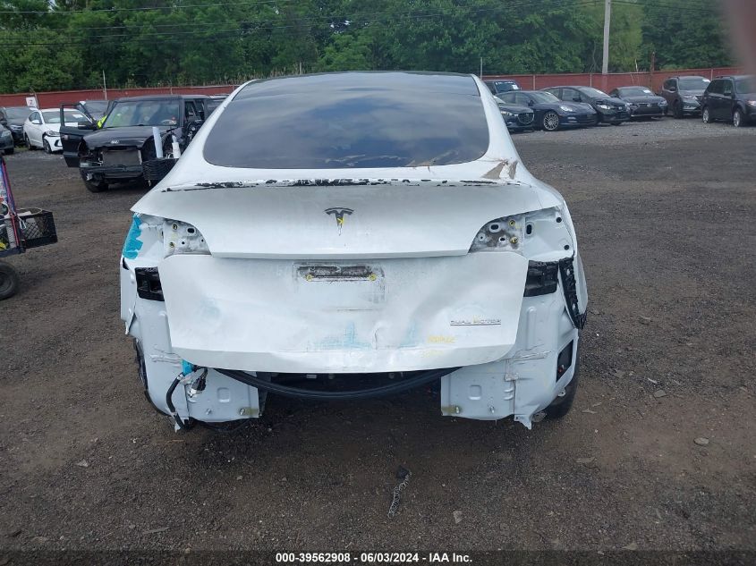 2021 Tesla Model Y Performance Dual Motor All-Wheel Drive VIN: 5YJYGDEF7MF124518 Lot: 39562908