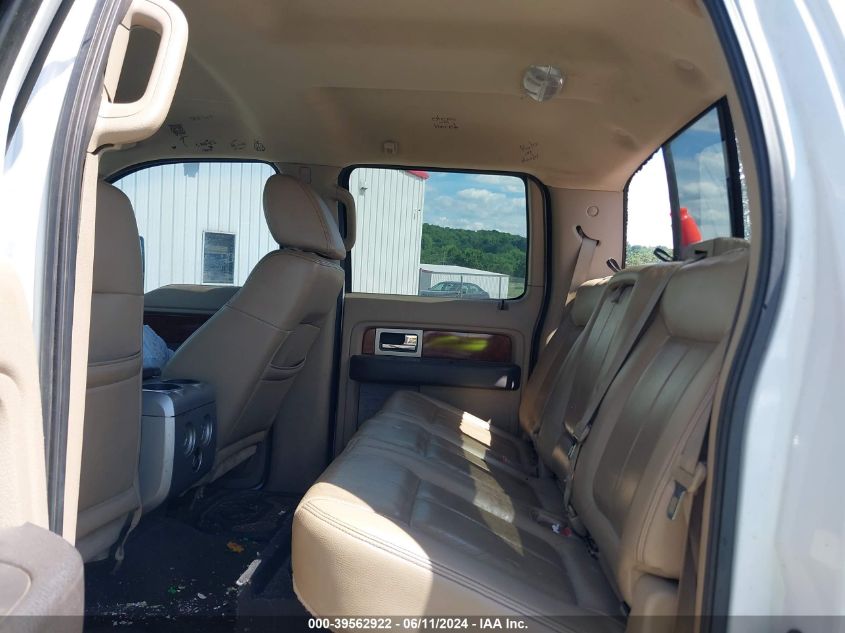 2009 Ford F-150 Lariat VIN: 1FTPW14V29FA68030 Lot: 39562922