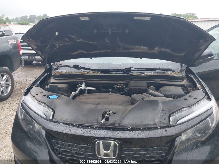 2021 Honda Passport Awd Ex-L VIN: 5FNYF8H55MB043580 Lot: 39562936