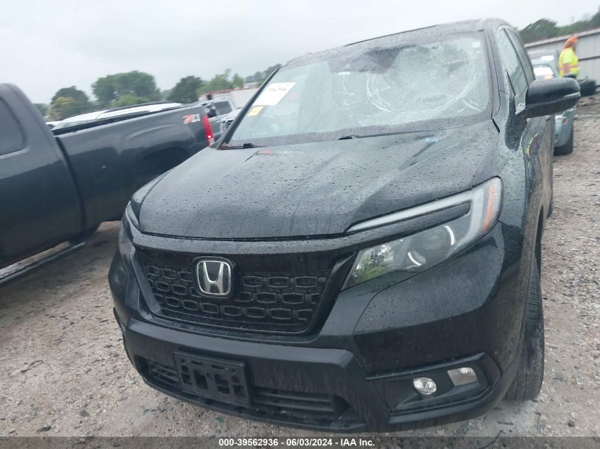 2021 Honda Passport Awd Ex-L VIN: 5FNYF8H55MB043580 Lot: 39562936