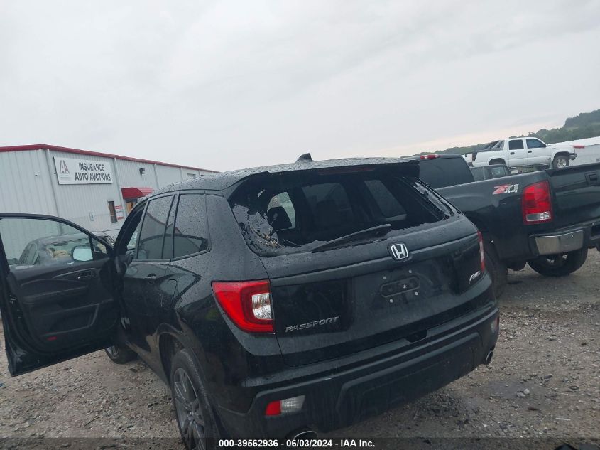 2021 Honda Passport Awd Ex-L VIN: 5FNYF8H55MB043580 Lot: 39562936