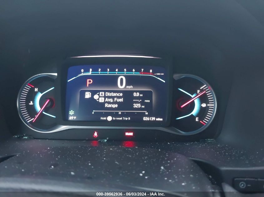 2021 Honda Passport Awd Ex-L VIN: 5FNYF8H55MB043580 Lot: 39562936