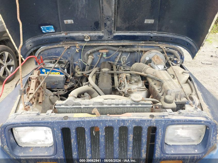 1991 Jeep Wrangler / Yj VIN: 2J4FY29S9MJ107863 Lot: 39562941