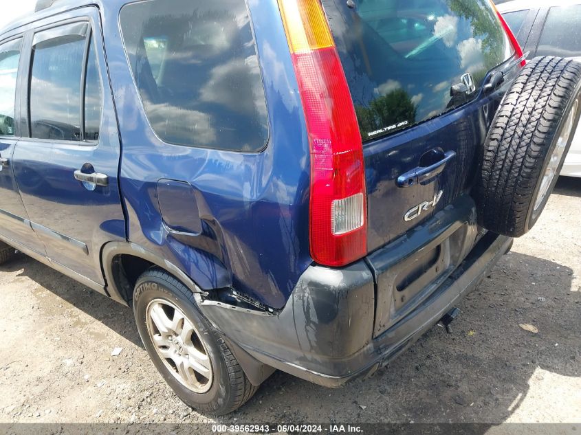 2004 Honda Cr-V Ex VIN: SHSRD78804U200133 Lot: 39562943