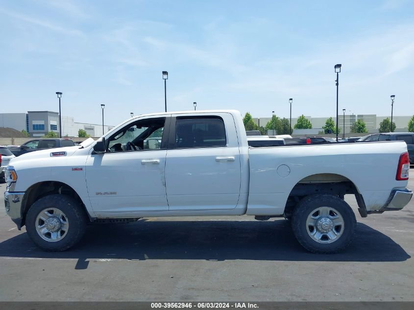 2022 Ram 2500 Big Horn 4X4 6'4 Box VIN: 3C6UR5DJ2NG137300 Lot: 39562946