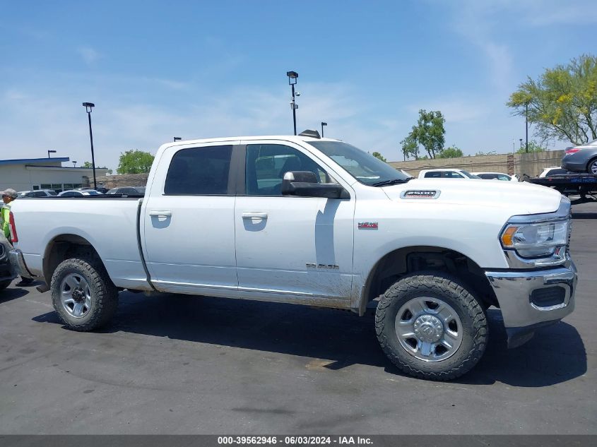 2022 Ram 2500 Big Horn 4X4 6'4 Box VIN: 3C6UR5DJ2NG137300 Lot: 39562946