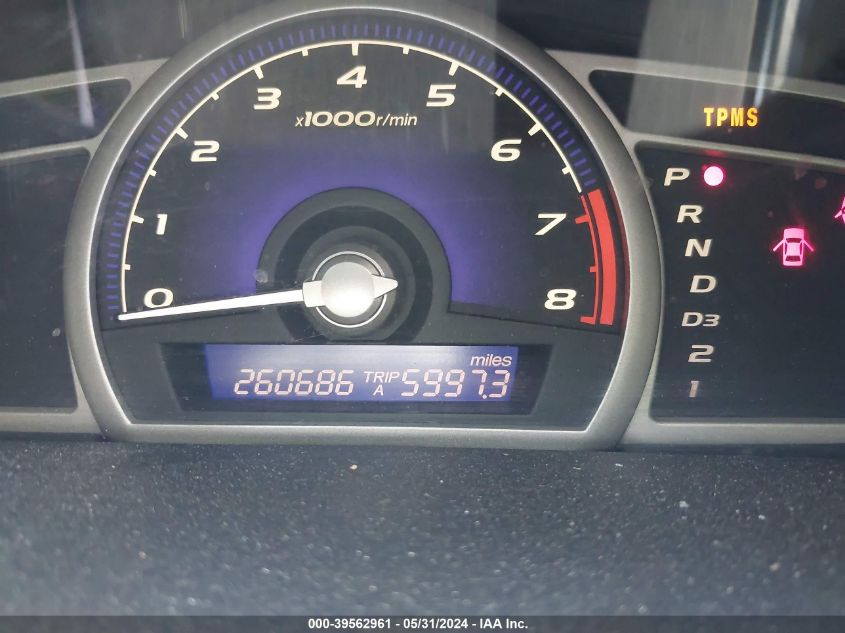 2010 Honda Civic Sdn Lx-S VIN: 19XFA1F69AE019292 Lot: 39562961