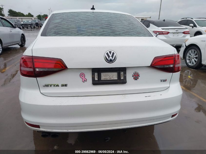 2017 Volkswagen Jetta 1.4T Se VIN: 3VWDB7AJ0HM236844 Lot: 39562969