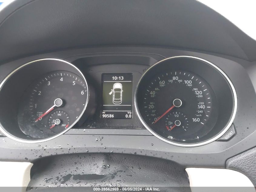 2017 Volkswagen Jetta 1.4T Se VIN: 3VWDB7AJ0HM236844 Lot: 39562969