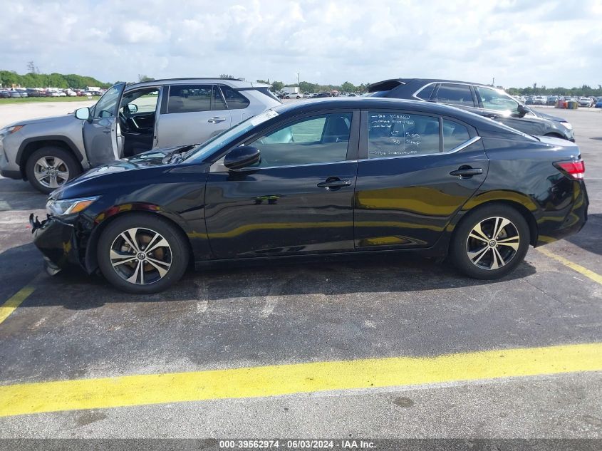 2021 Nissan Sentra Sv VIN: 3N1AB8CV9MY298664 Lot: 39562974