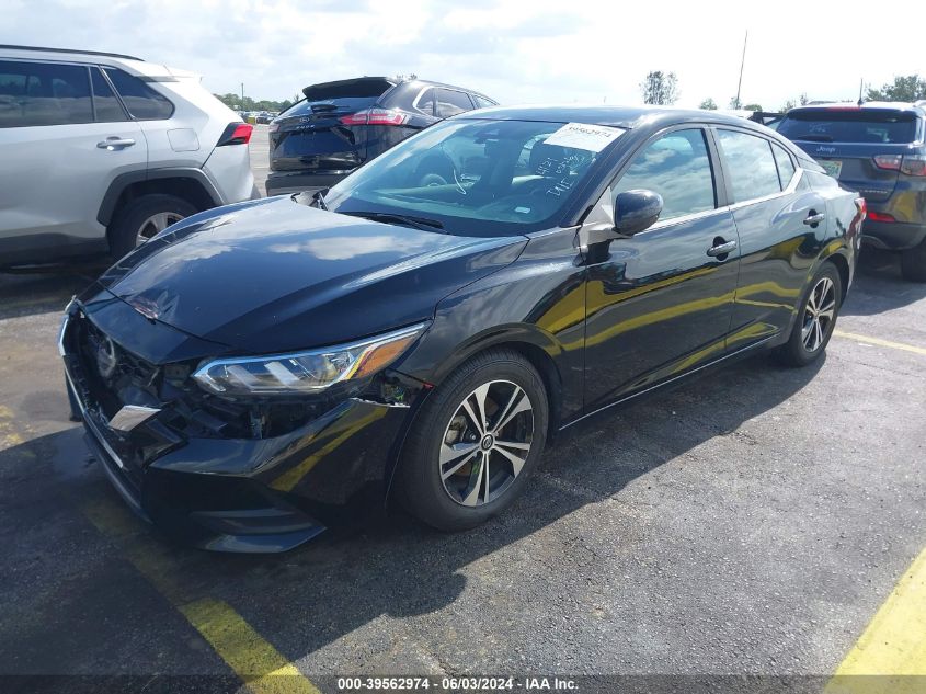 2021 NISSAN SENTRA SV - 3N1AB8CV9MY298664