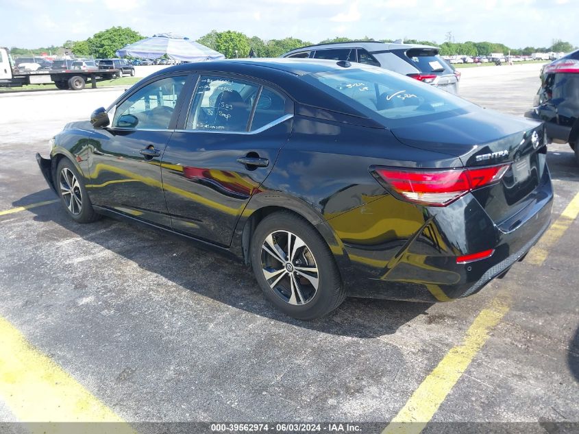 2021 Nissan Sentra Sv VIN: 3N1AB8CV9MY298664 Lot: 39562974