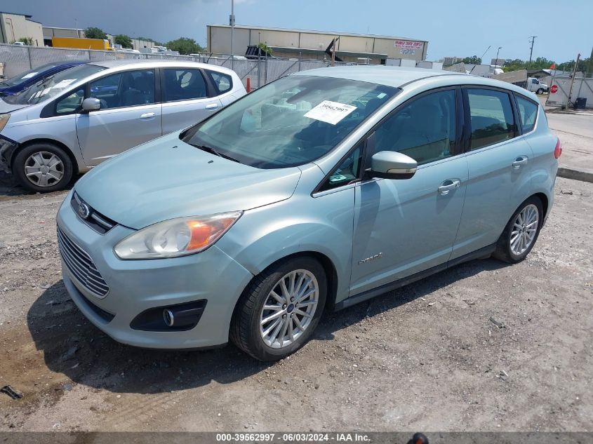 2014 Ford C-Max Hybrid Sel VIN: 1FADP5BU9EL513933 Lot: 39562997