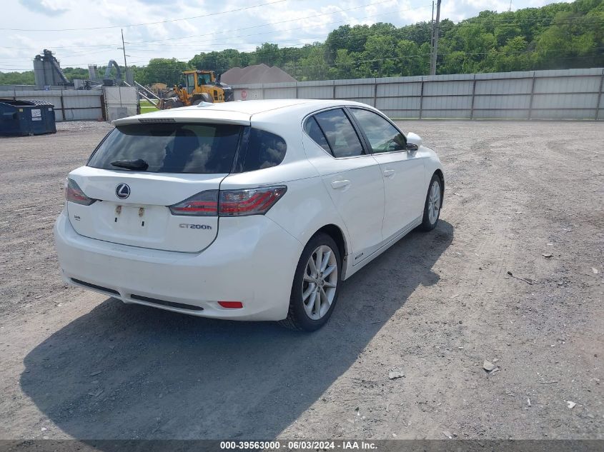 2013 Lexus Ct 200H VIN: JTHKD5BH3D2169032 Lot: 39563000