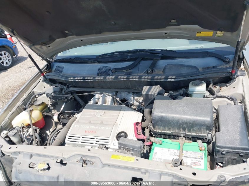 2002 Lexus Rx 300 VIN: JTJGF10UX20144421 Lot: 39563008