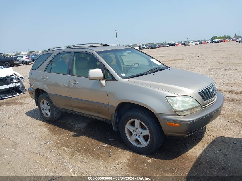 2002 Lexus Rx 300 VIN: JTJGF10UX20144421 Lot: 39563008