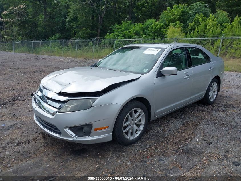 2012 Ford Fusion Sel VIN: 3FAHP0JG6CR156225 Lot: 39563015