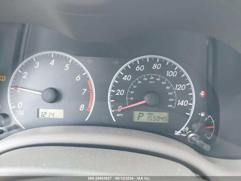 2009 Toyota Corolla Le VIN: 2T1BU40E79C148875 Lot: 39563037