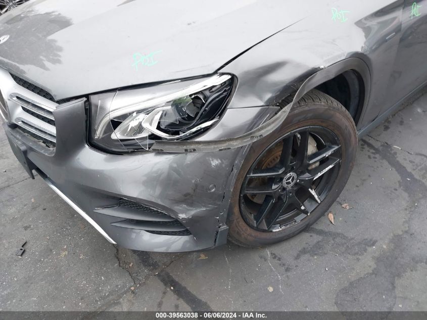 WDC0G5EB0KF562848 2019 Mercedes-Benz Glc 350E 4Matic