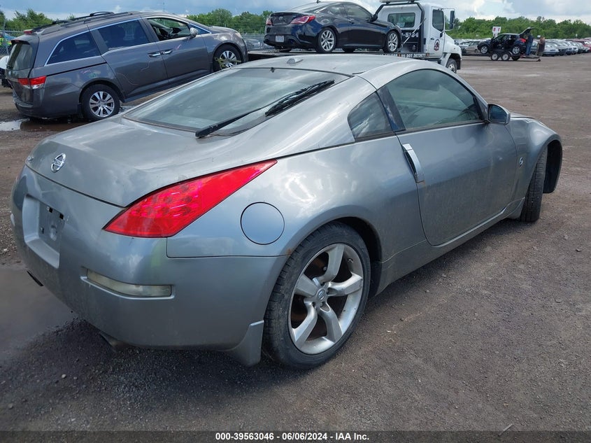 2006 Nissan 350Z VIN: JN1AZ34D96M310919 Lot: 39563046