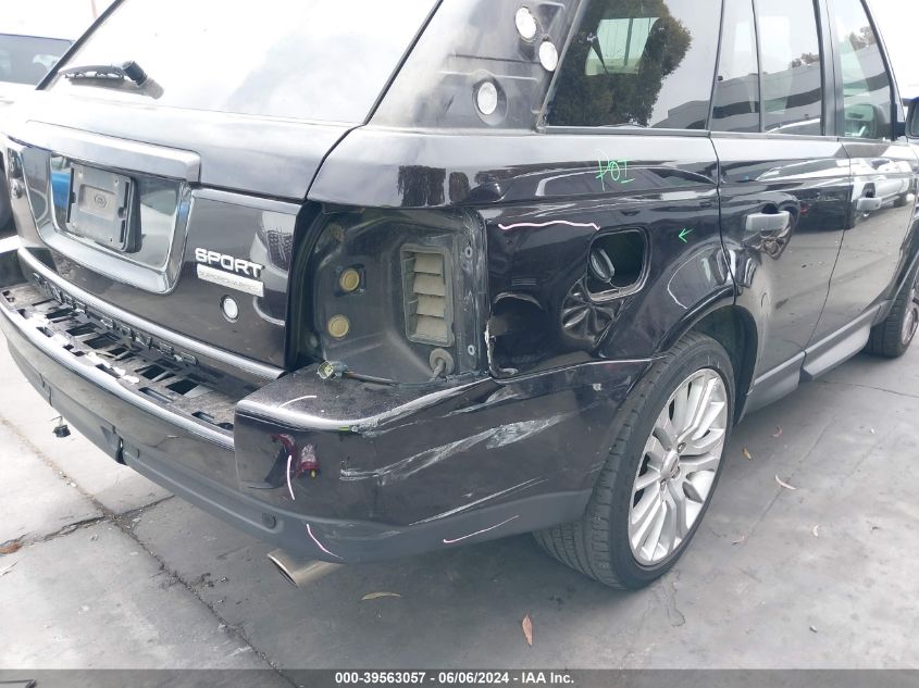 2009 Land Rover Range Rover Sport Supercharged VIN: SALSH23469A197400 Lot: 39563057