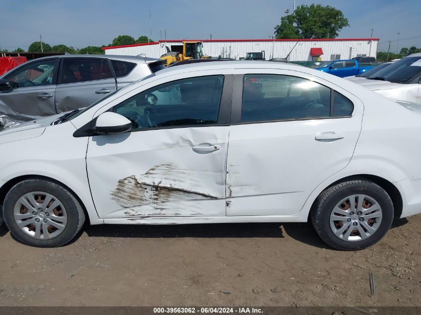 2017 Chevrolet Sonic Ls Auto VIN: 1G1JB5SH7H4174983 Lot: 39563062