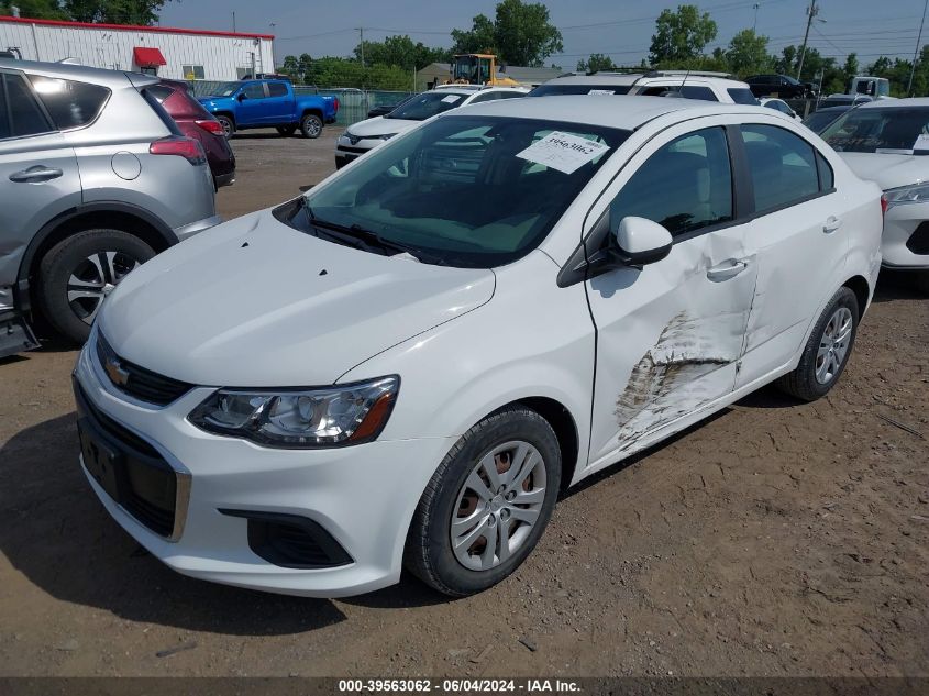 2017 Chevrolet Sonic Ls Auto VIN: 1G1JB5SH7H4174983 Lot: 39563062