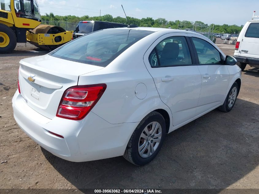 2017 Chevrolet Sonic Ls Auto VIN: 1G1JB5SH7H4174983 Lot: 39563062